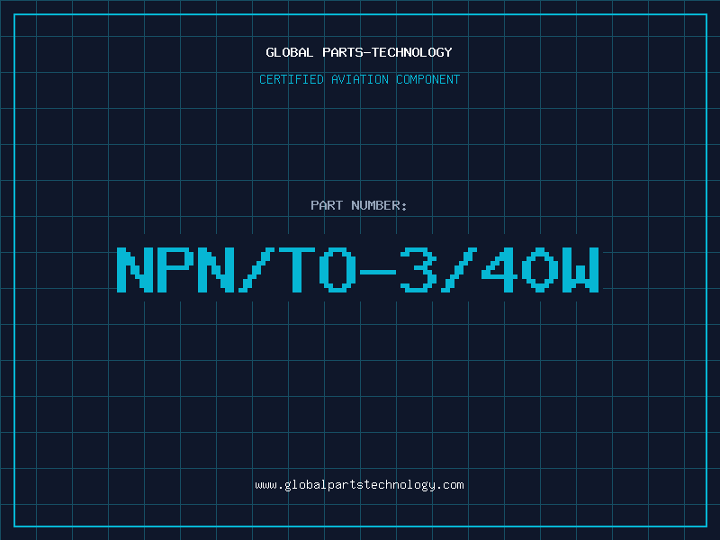 Aviation Part NPN/TO-3/40W