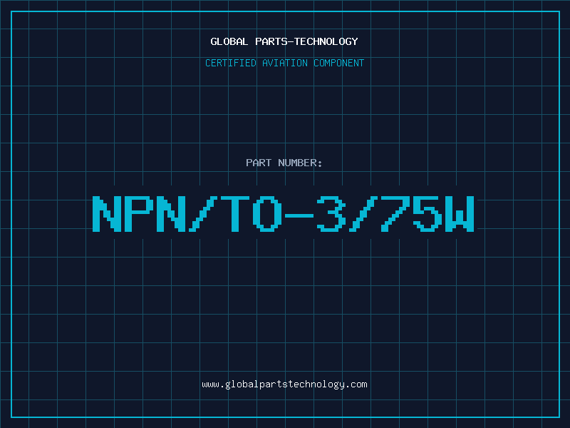 Aviation Part NPN/TO-3/75W