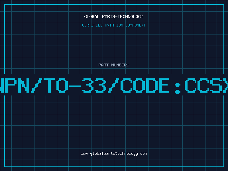 Aviation Part NPN/TO-33/CODE:CCSX