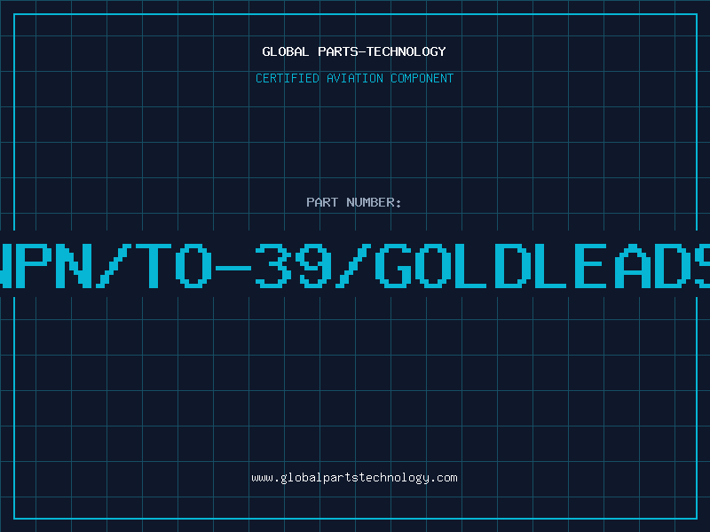 Aviation Part NPN/TO-39/GOLDLEADS