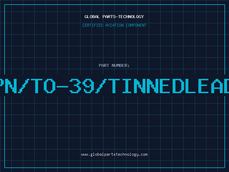 Aviation Part NPN/TO-39/TINNEDLEADS