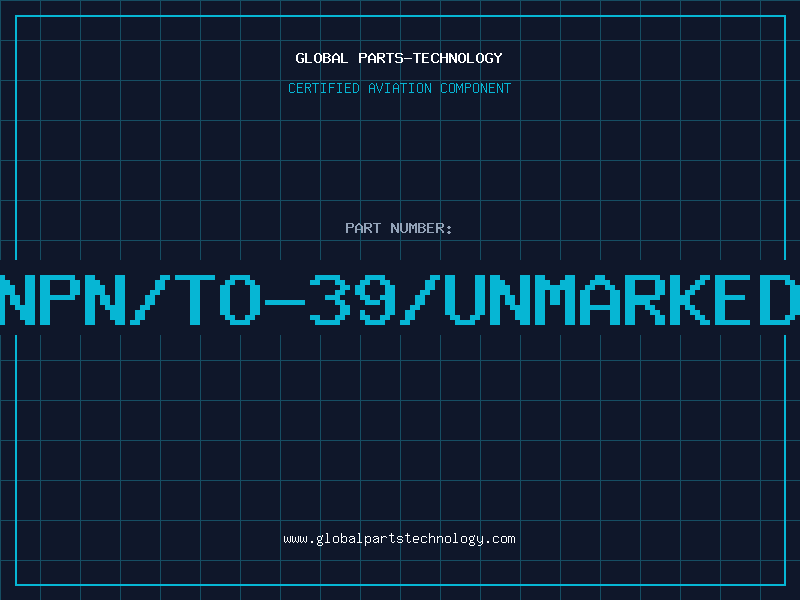 Aviation Part NPN/TO-39/UNMARKED