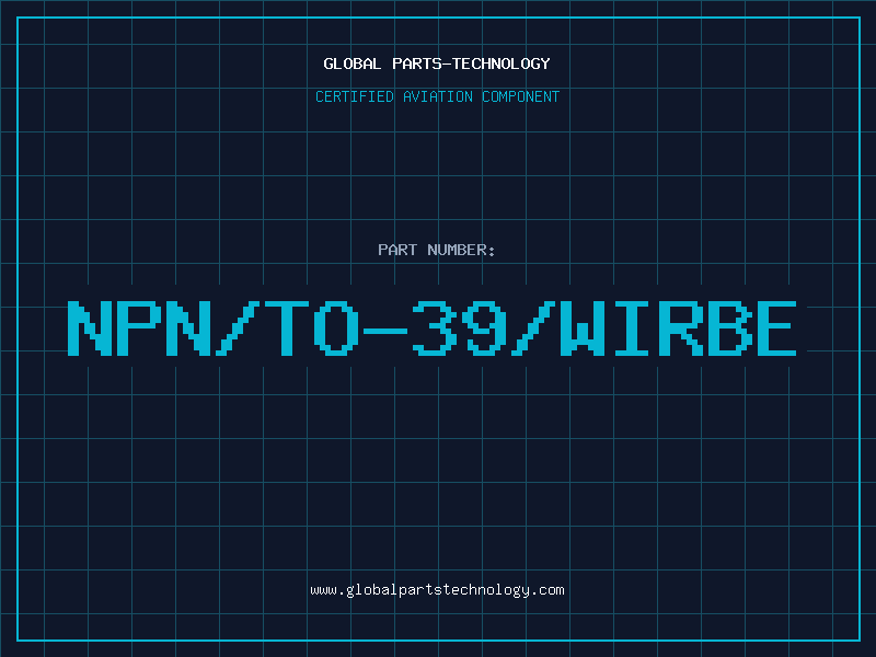 Aviation Part NPN/TO-39/WIRBE