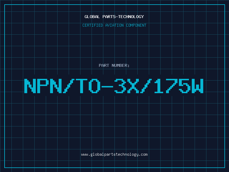 Aviation Part NPN/TO-3X/175W