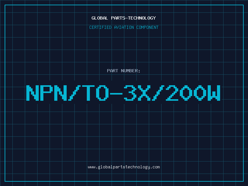 Aviation Part NPN/TO-3X/200W