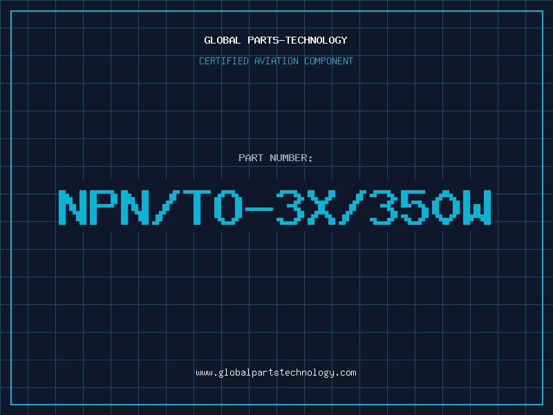 Aviation Part NPN/TO-3X/350W