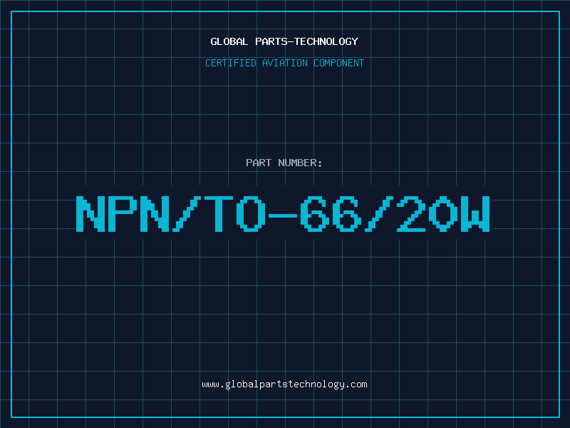 Aviation Part NPN/TO-66/20W