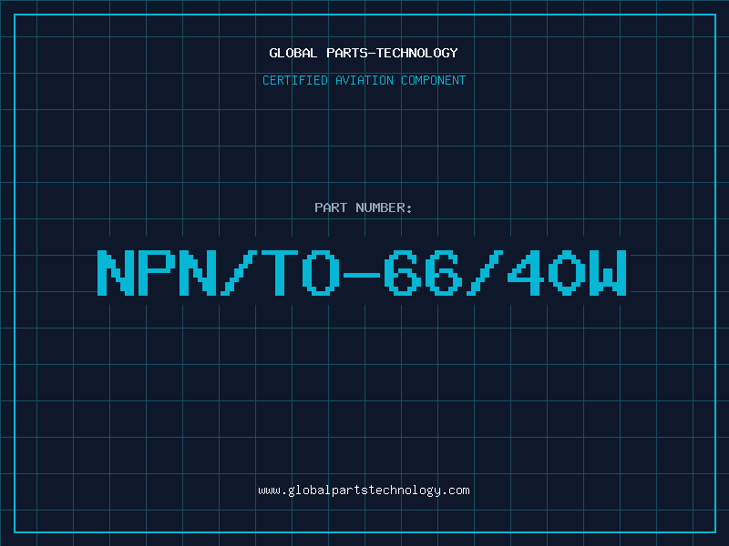 Aviation Part NPN/TO-66/40W
