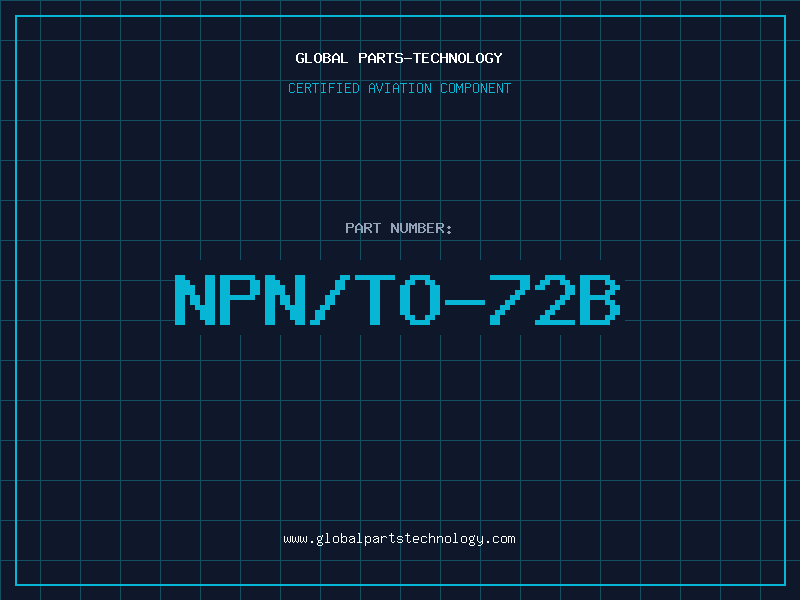 Aviation Part NPN/TO-72B
