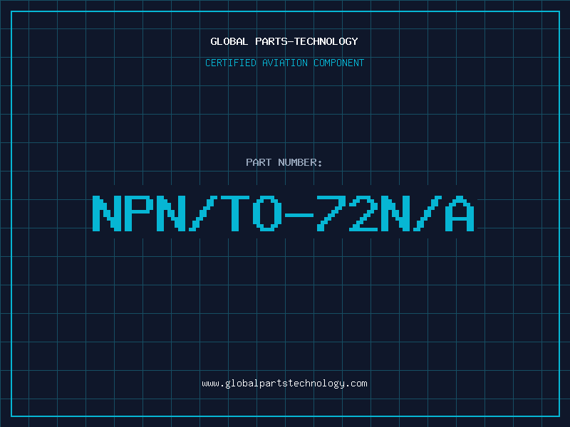 Aviation Part NPN/TO-72N/A