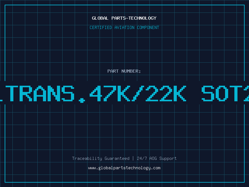 Aviation Part NPN DIGITALTRANS.47K/22K SOT23 RoHSconf