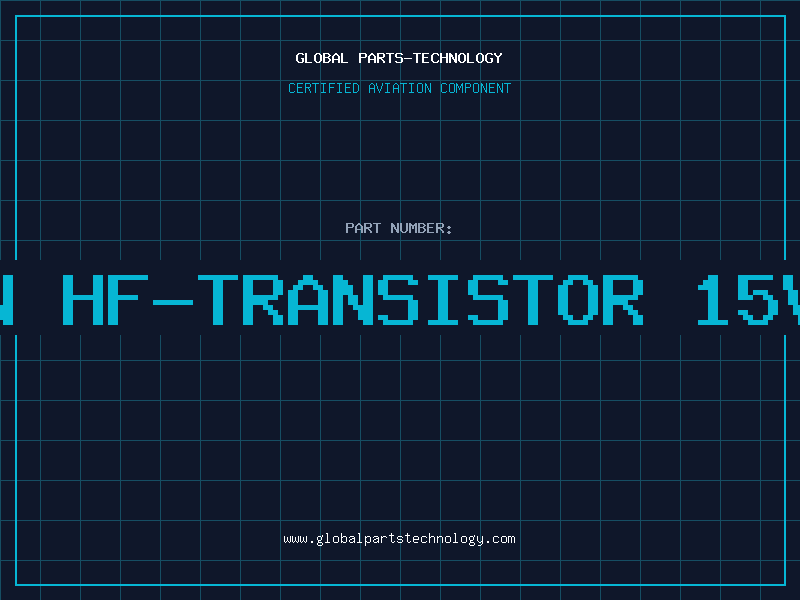 Aviation Part NPN HF-TRANSISTOR 15V 0