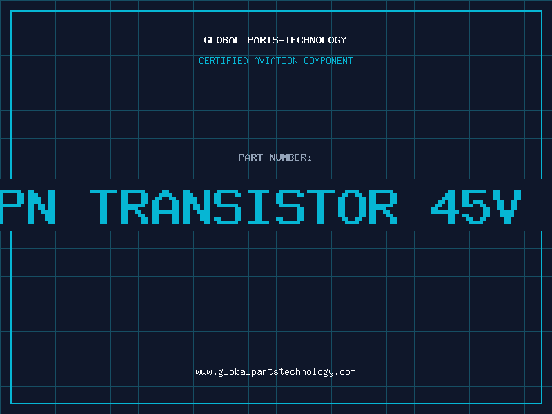 Aviation Part NPN TRANSISTOR 45V 0