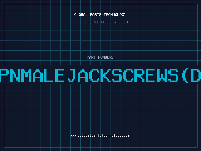 Aviation Part NPNMALEJACKSCREWS(DE