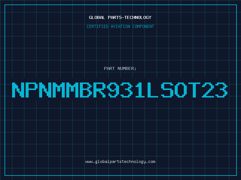 Aviation Part NPNMMBR931LSOT23