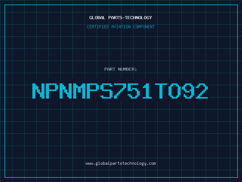 Aviation Part NPNMPS751TO92