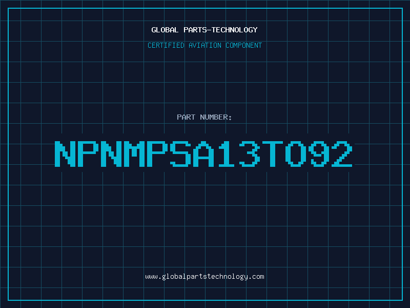 Aviation Part NPNMPSA13TO92