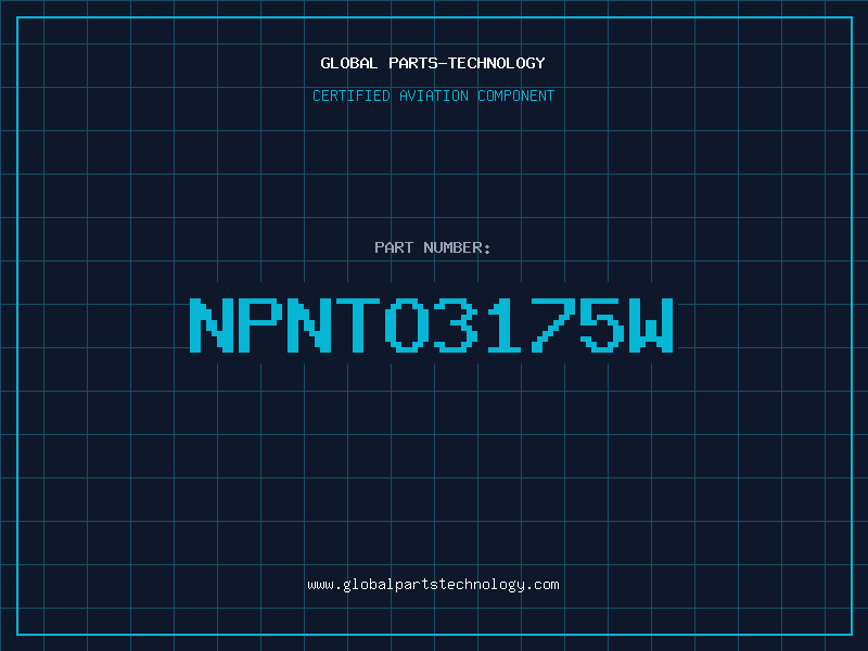 Aviation Part NPNTO3175W