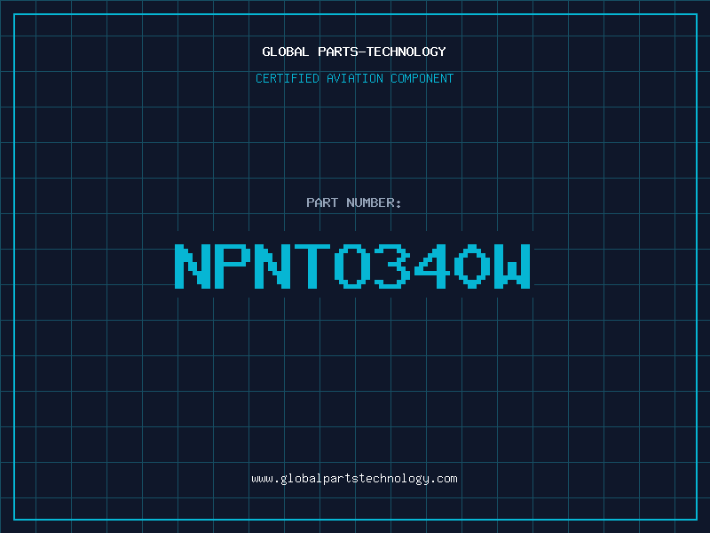 Aviation Part NPNTO340W