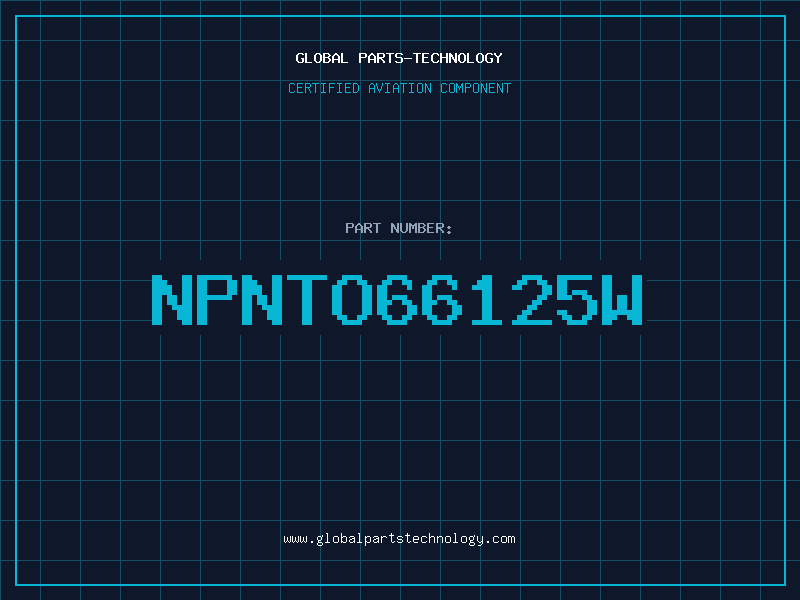 Aviation Part NPNTO66125W