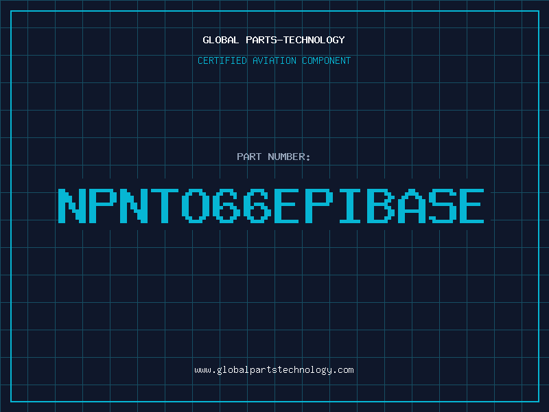Aviation Part NPNTO66EPIBASE