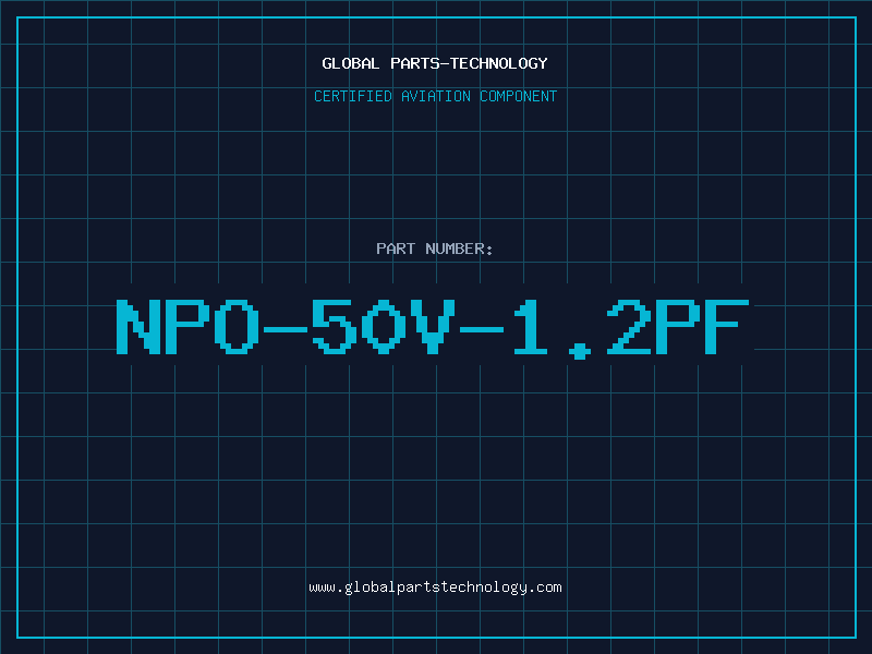 Aviation Part NPO-50V-1.2PF