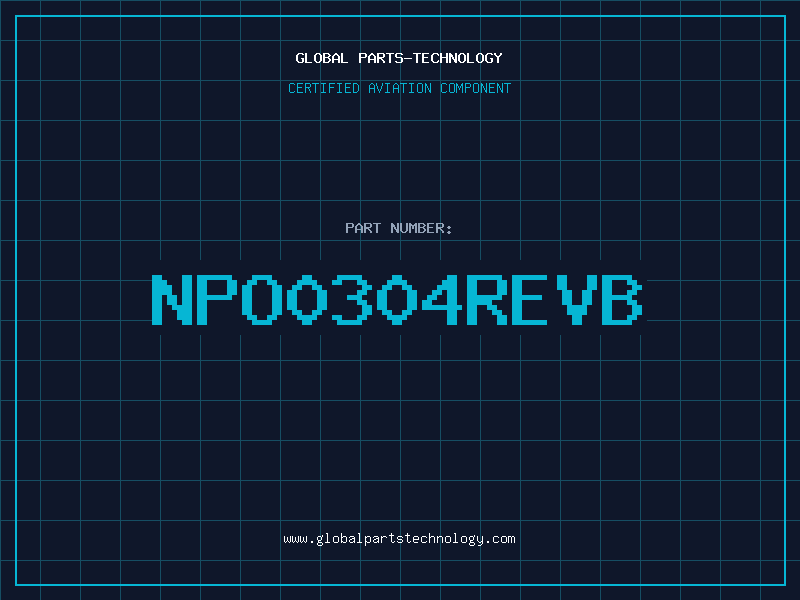 Aviation Part NPO0304REVB