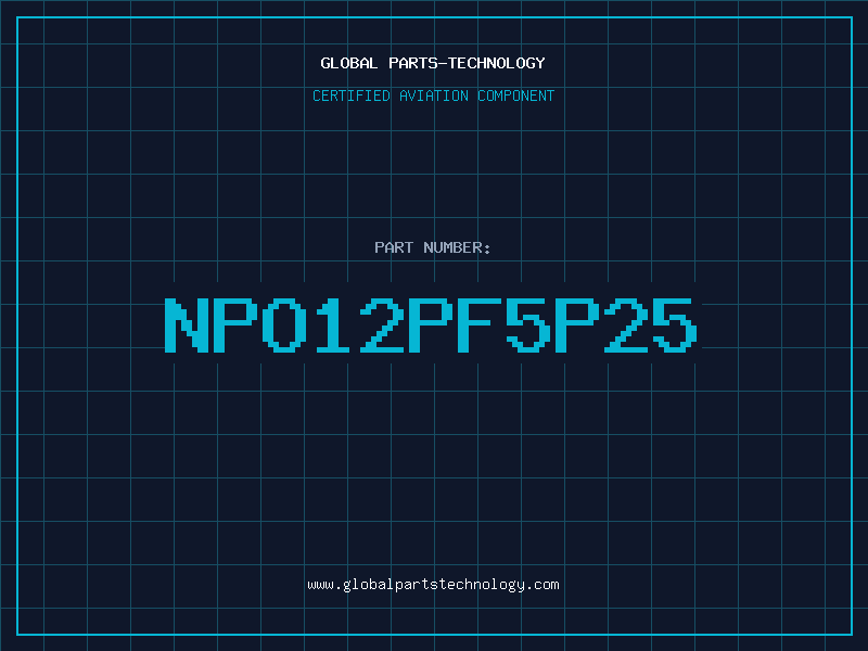 Aviation Part NPO12PF5P25