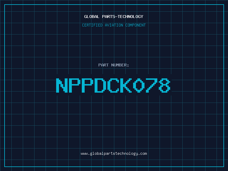 Aviation Part NPPDCK078