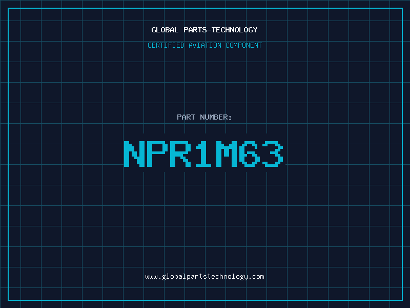 Aviation Part NPR1M63