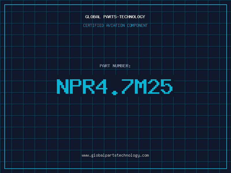 Aviation Part NPR4.7M25