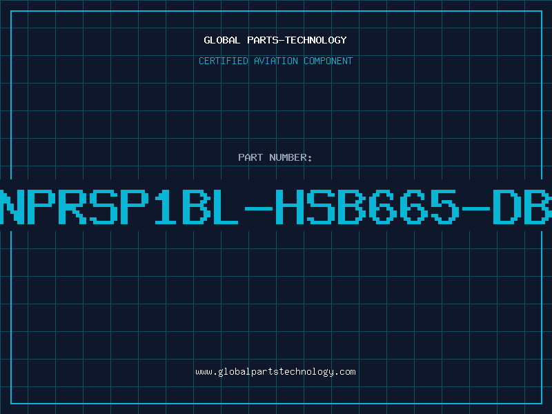 Aviation Part NPRSP1BL-HSB665-DB