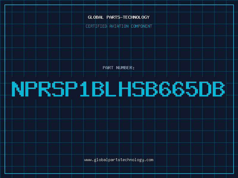 Aviation Part NPRSP1BLHSB665DB