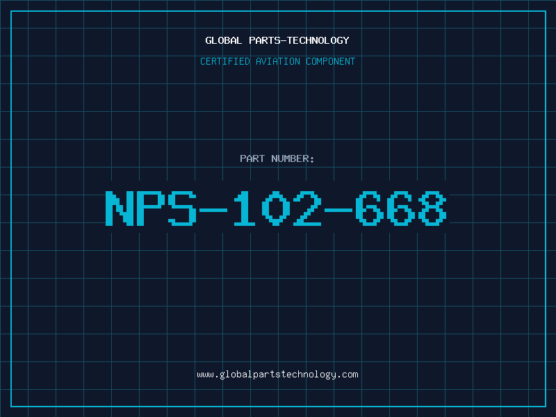 Aviation Part NPS-102-668