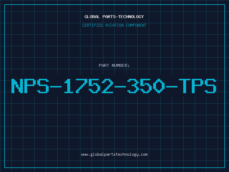 Aviation Part NPS-1752-350-TPS