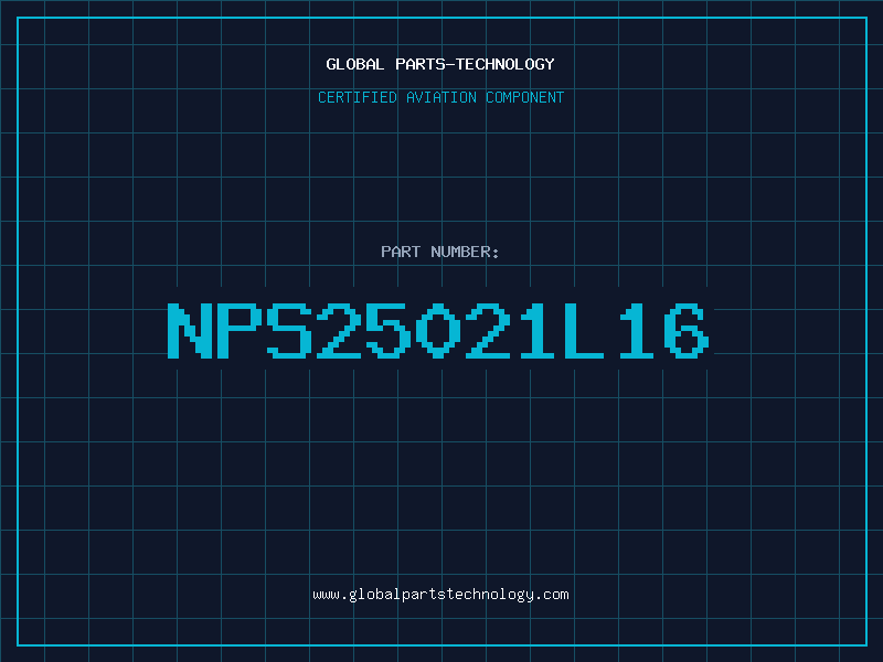 Aviation Part NPS25021L16