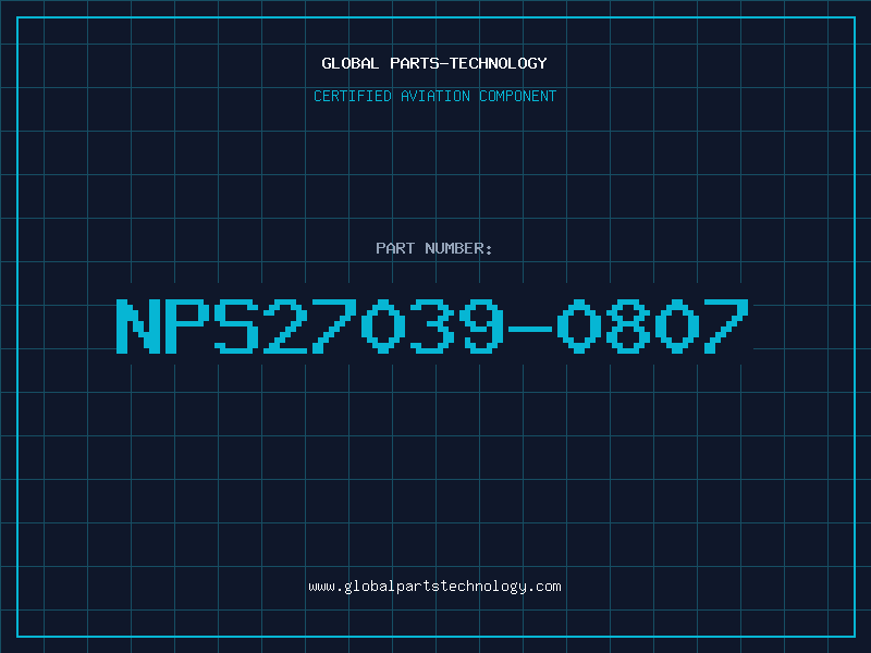 Aviation Part NPS27039-0807