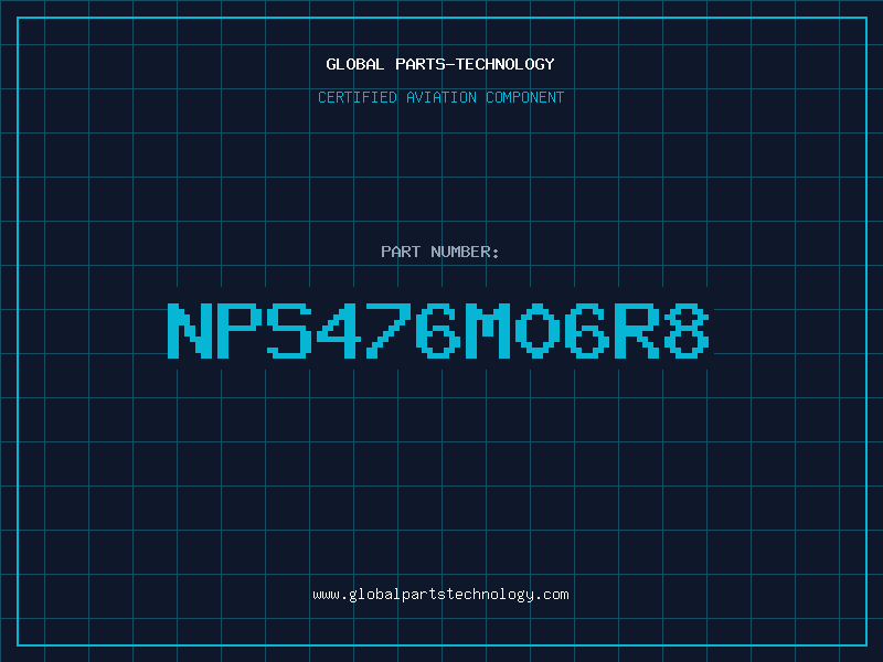 Aviation Part NPS476M06R8