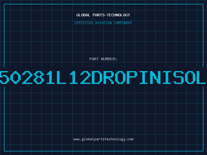 Aviation Part NPS50281L12DROPINISOLATO