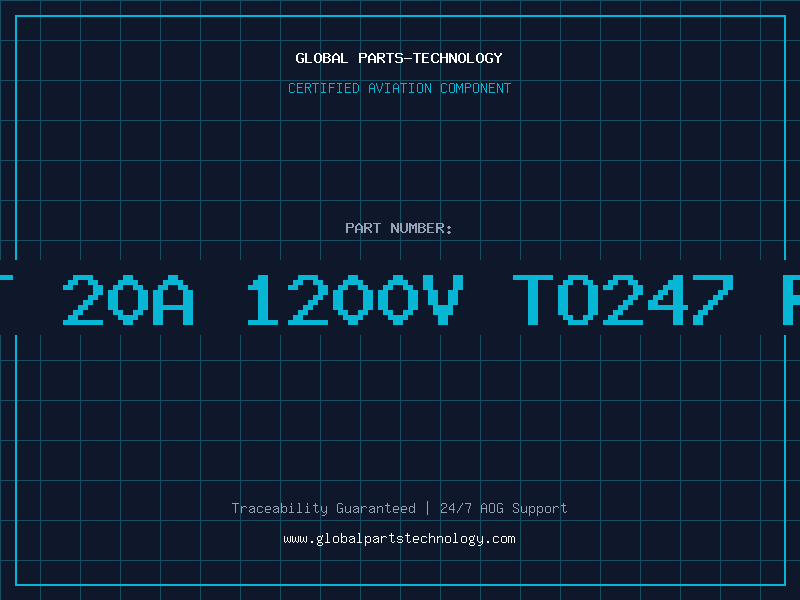 Aviation Part NPT-IGBT 20A 1200V TO247 RoHSconf