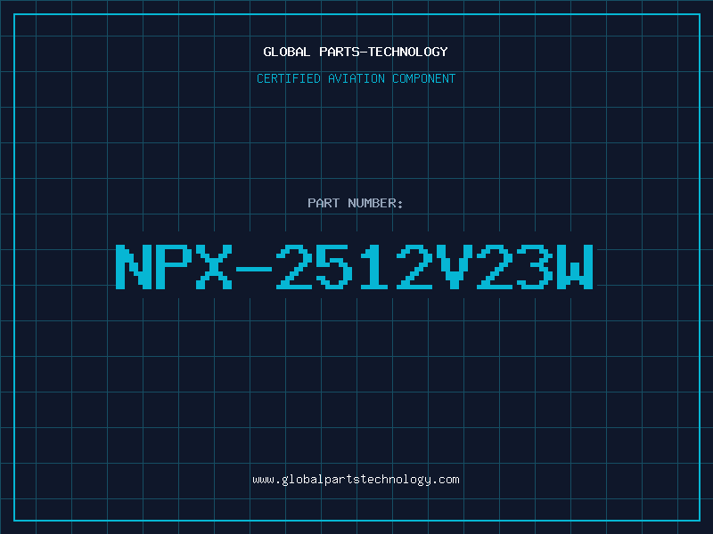 Aviation Part NPX-2512V23W