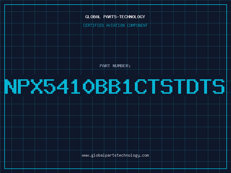 Aviation Part NPX5410BB1CTSTDTS