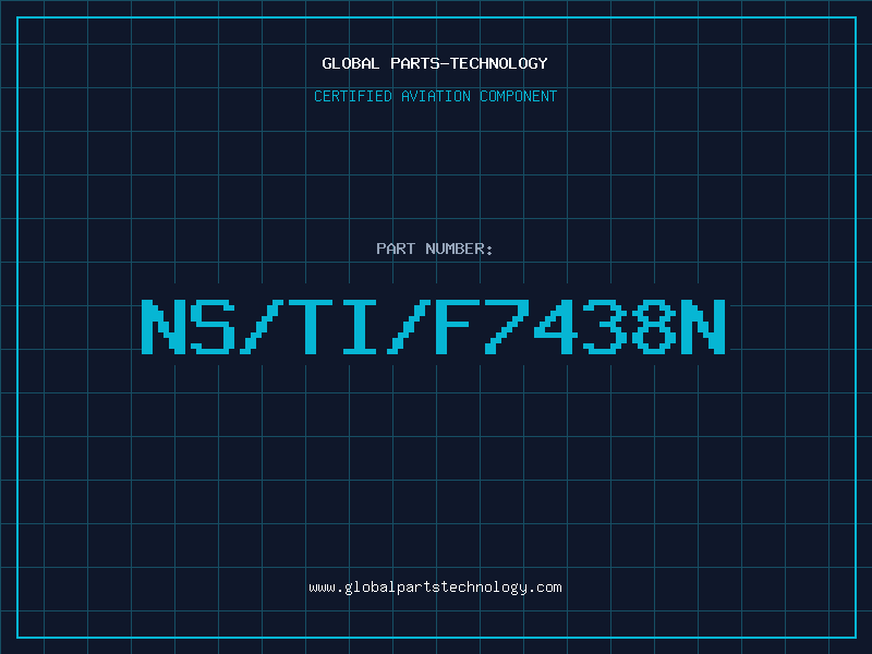 Aviation Part NS/TI/F7438N