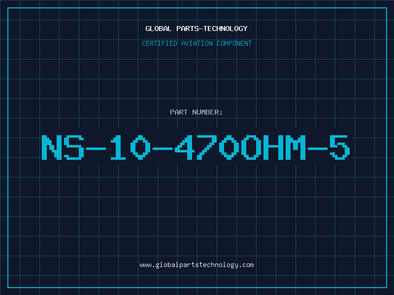 Aviation Part NS-10-470OHM-5