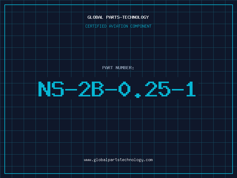 Aviation Part NS-2B-0.25-1
