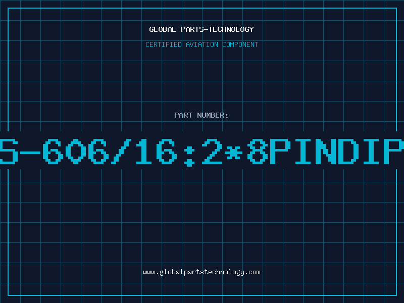 Aviation Part NS-606/16:2*8PINDIPP