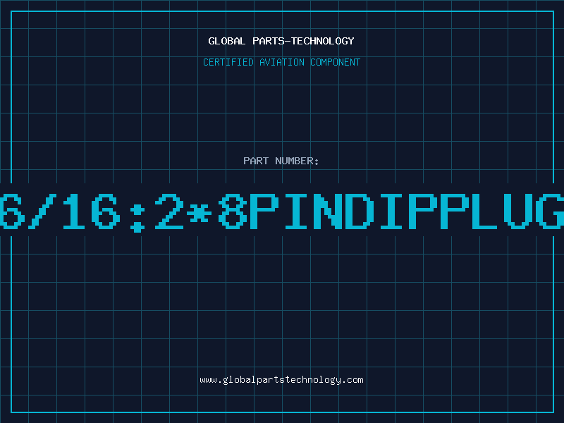Aviation Part NS-606/16:2*8PINDIPPLUGPCBTY
