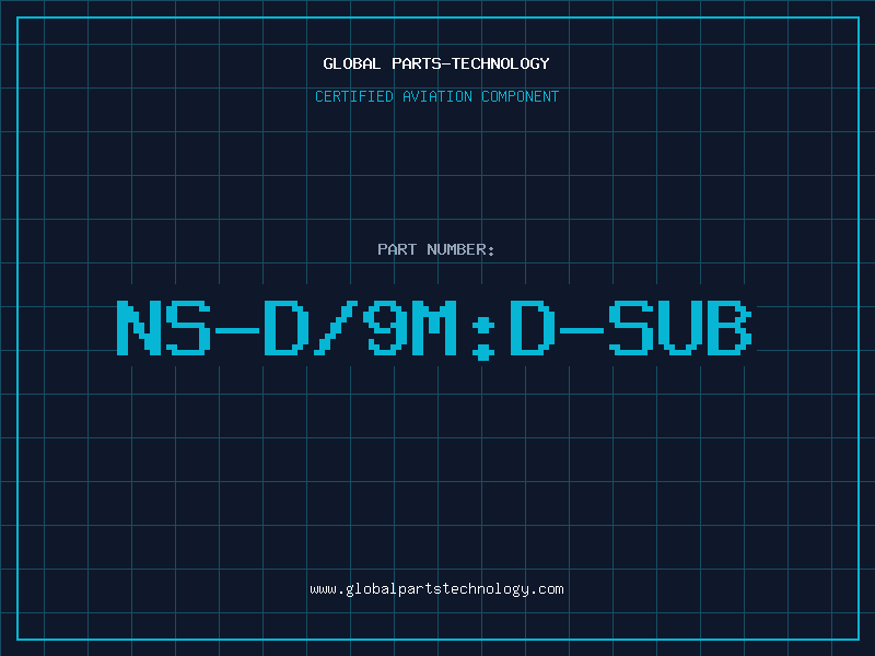 Aviation Part NS-D/9M:D-SUB