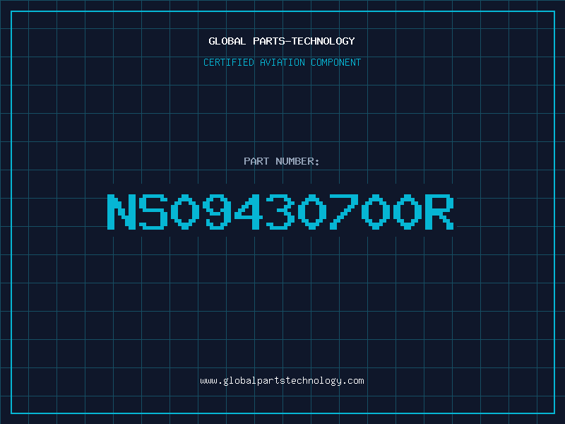 Aviation Part NS09430700R