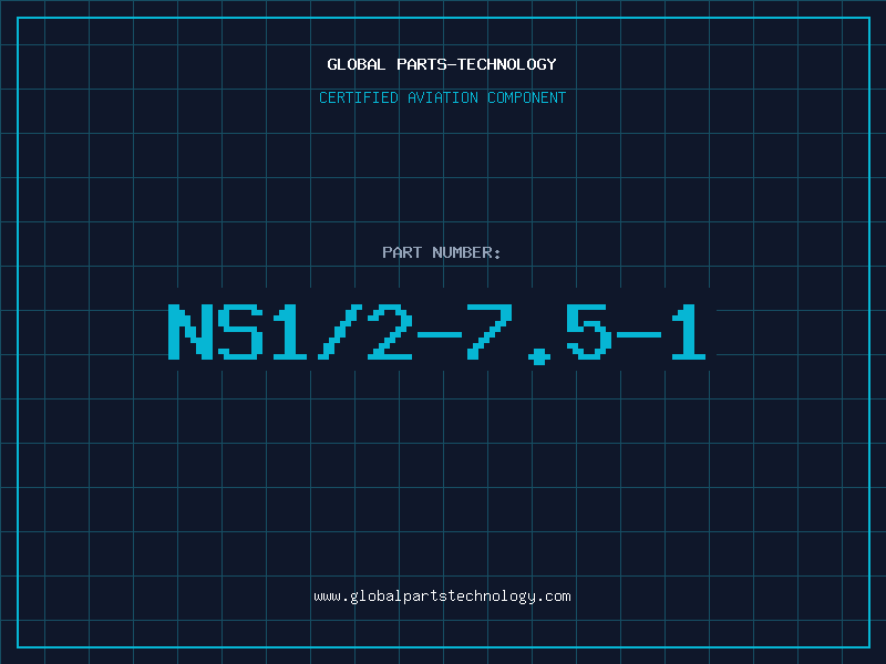 Aviation Part NS1/2-7.5-1